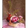 鹿児島県鹿児島市花の店　しのはらやの花　A-20　ピクニックバスケット アレンジ